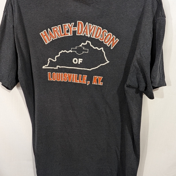 Harley-Davidson Rare Black Tee with Vintage Graphic - Picture 8 of 11